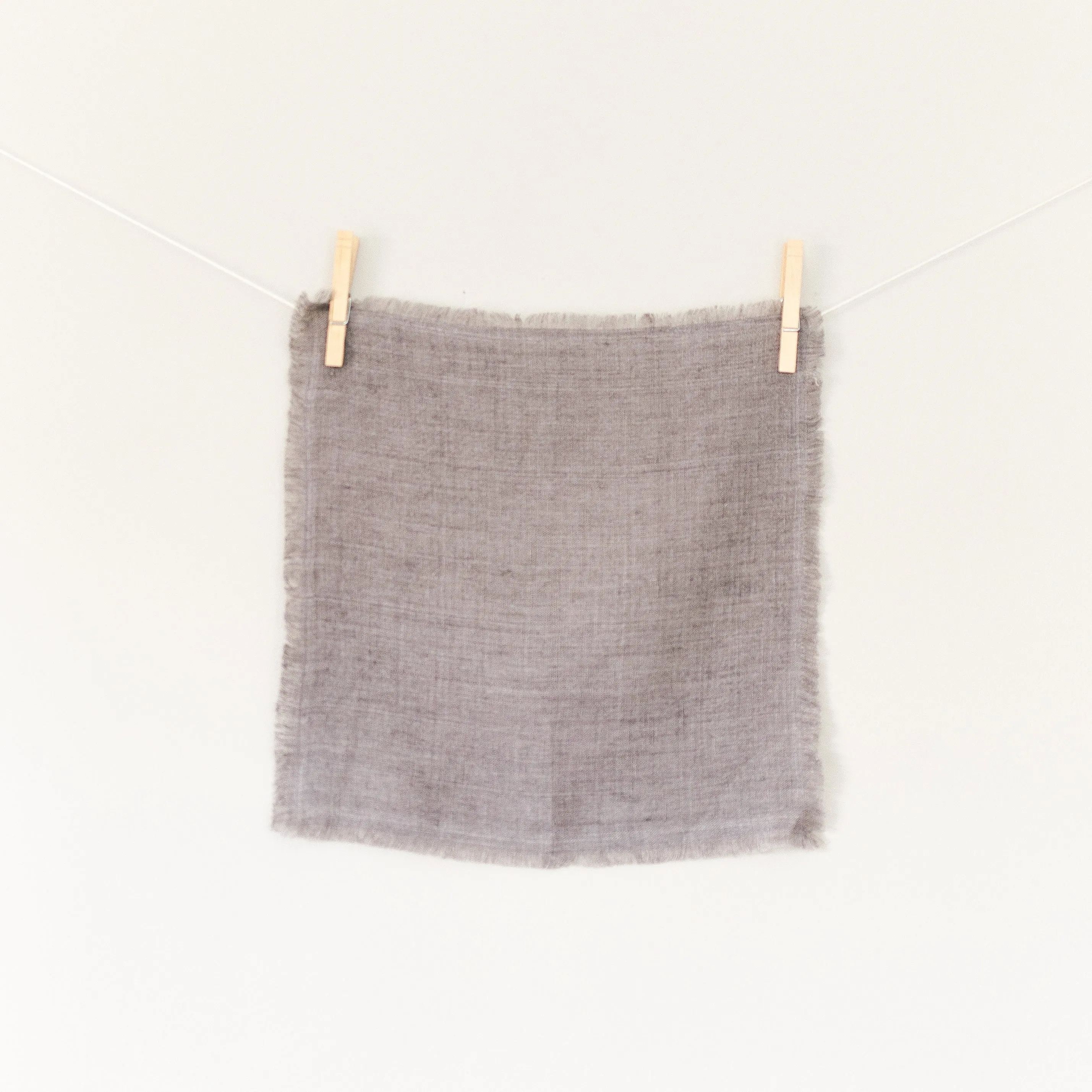 Stone Washed Linen Cocktail Napkins