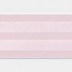 Stripe Satin Ribbon #146 White Purple