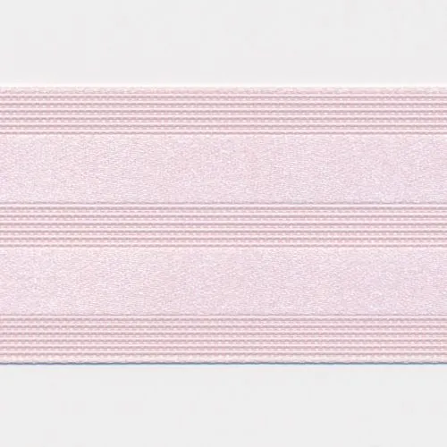 Stripe Satin Ribbon #146 White Purple