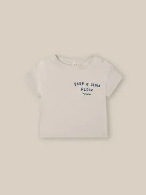 Take It Slow. Flow. Boxy T-shirt