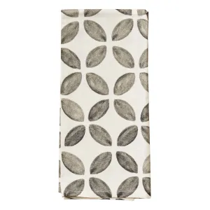 Tea Towel Black and White Circles | 100% Cotton | 30" X 20"