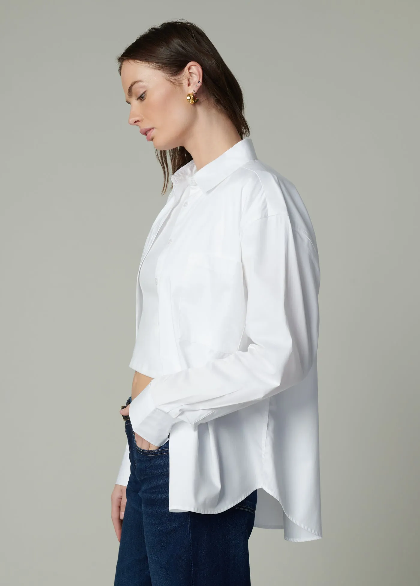 THE BOYFRIEND BUTTON DOWN SHIRT