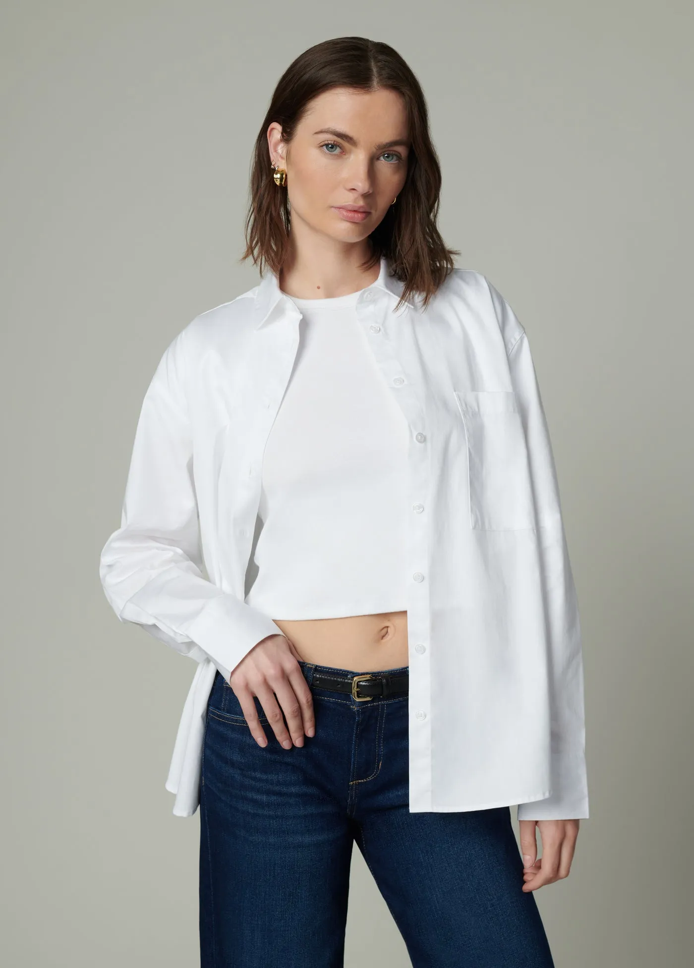 THE BOYFRIEND BUTTON DOWN SHIRT