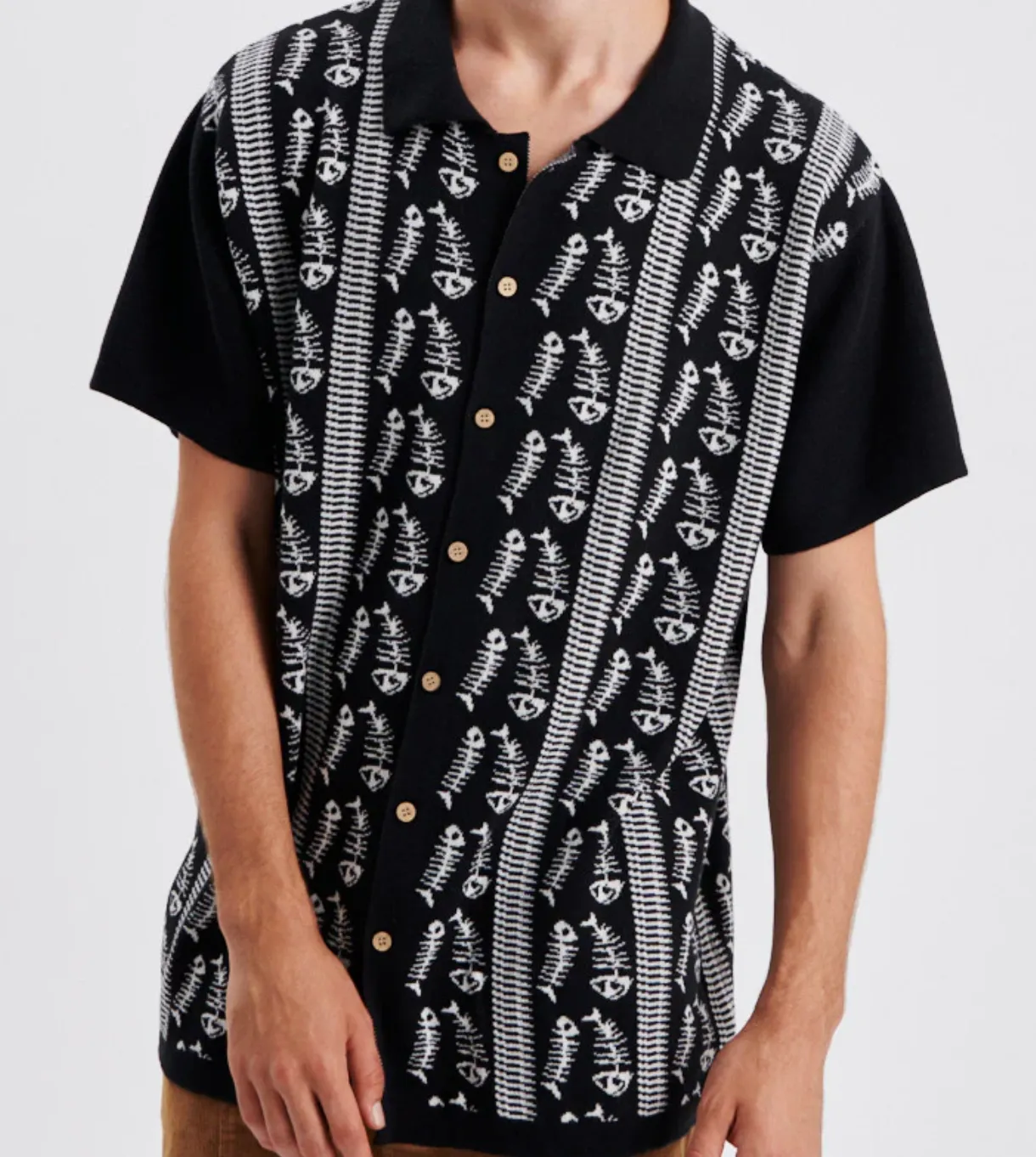 THE CRITICAL SLIDE SOCIETY      BONEYARD KNIT SHIRT