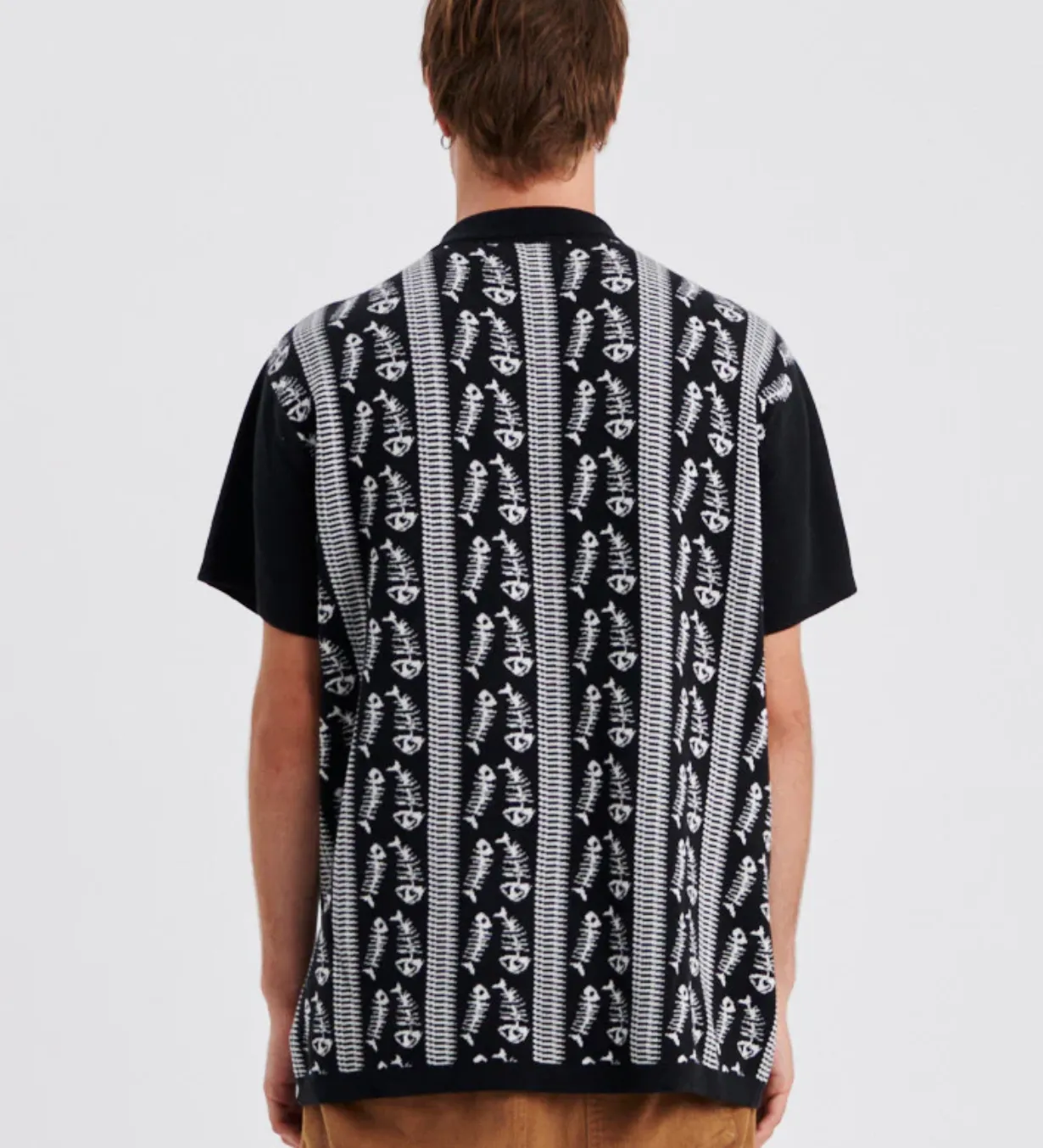 THE CRITICAL SLIDE SOCIETY      BONEYARD KNIT SHIRT