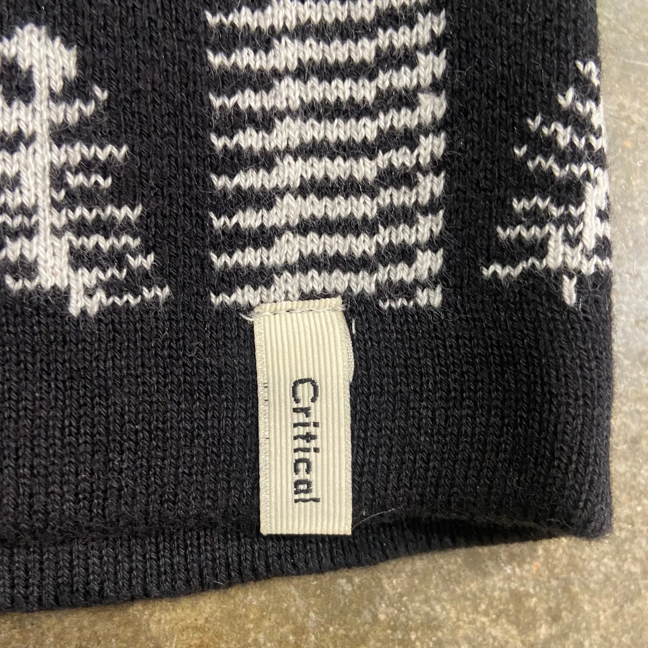THE CRITICAL SLIDE SOCIETY      BONEYARD KNIT SHIRT