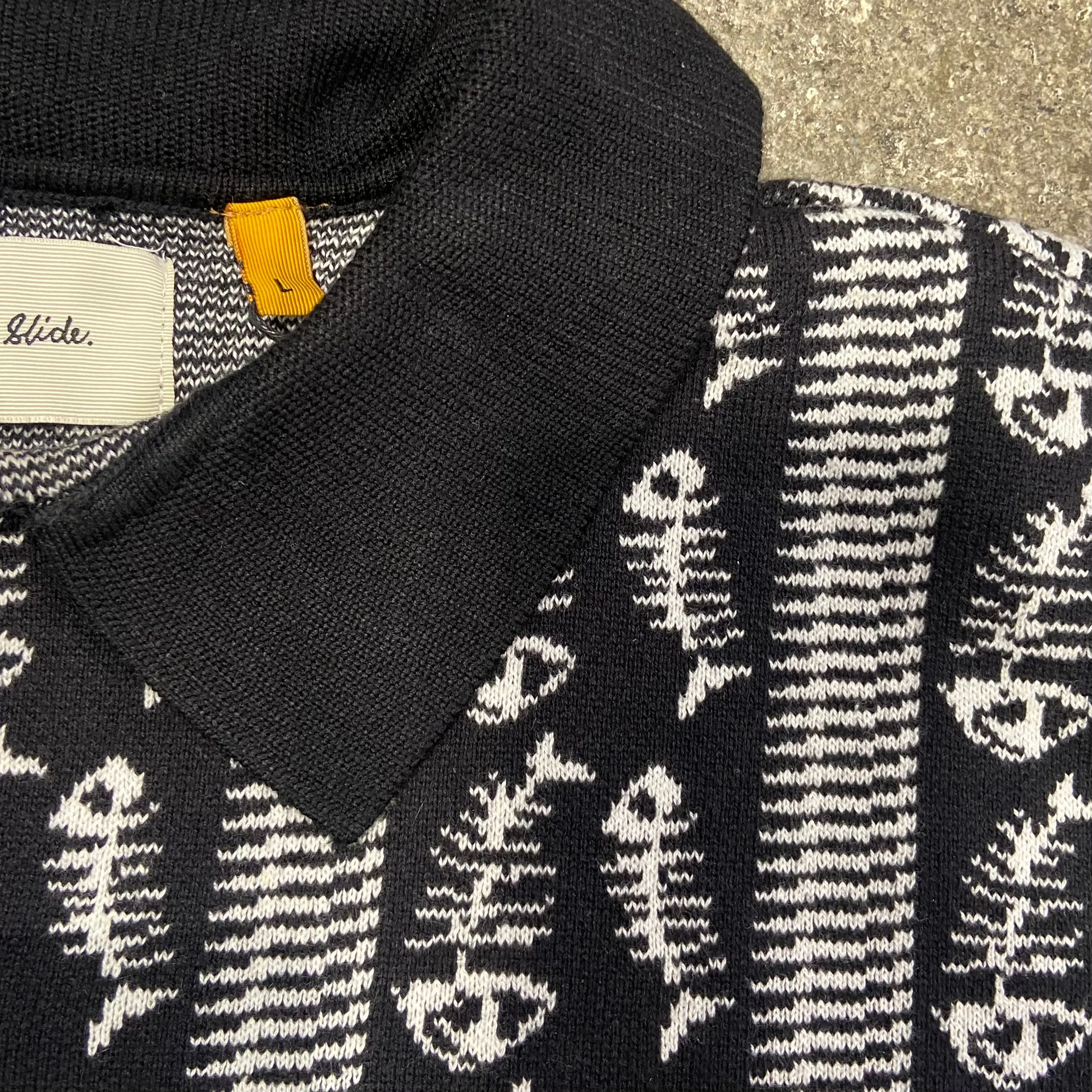 THE CRITICAL SLIDE SOCIETY      BONEYARD KNIT SHIRT