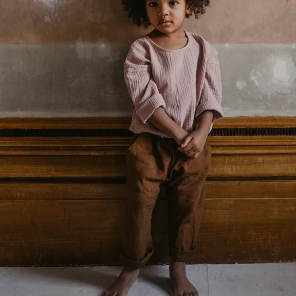 The Linen Trouser - Rust