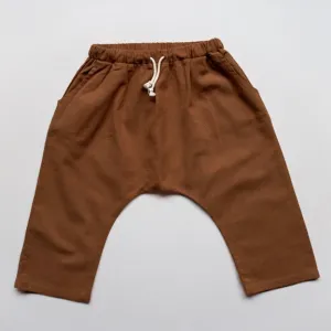 The Linen Trouser - Rust