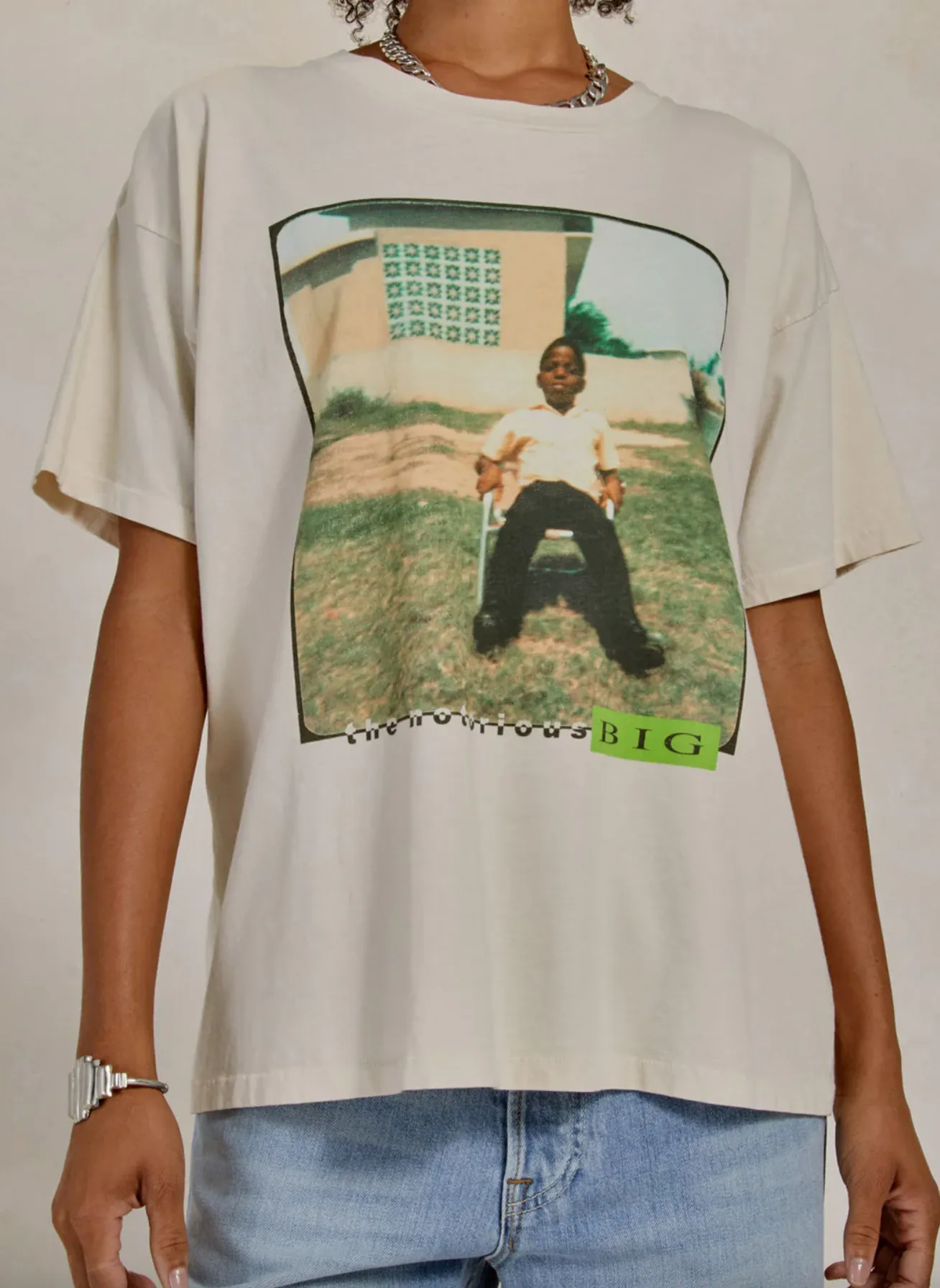 The Notorious B.I.G. Young Biggie Merch Tee by Daydreamer