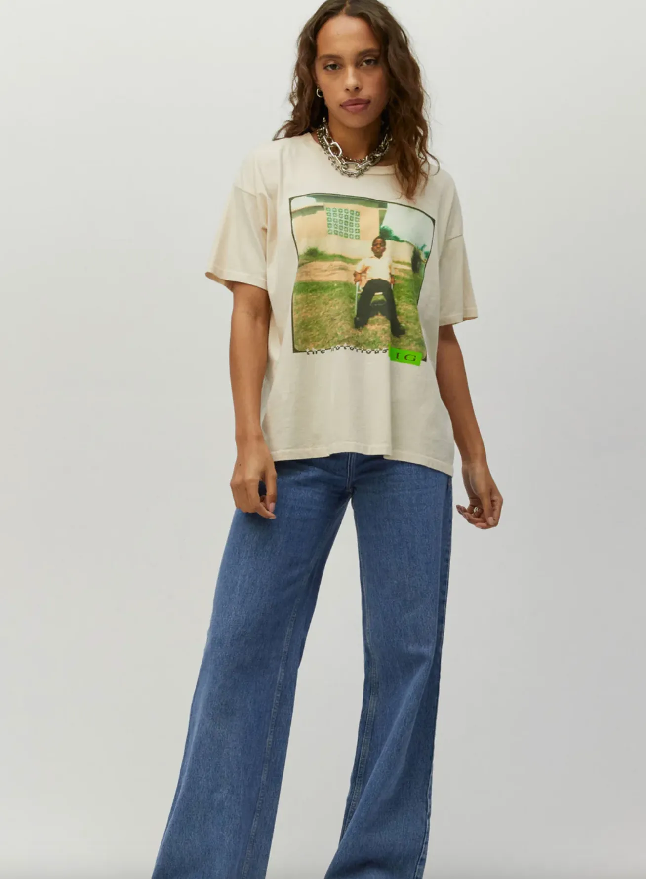 The Notorious B.I.G. Young Biggie Merch Tee by Daydreamer
