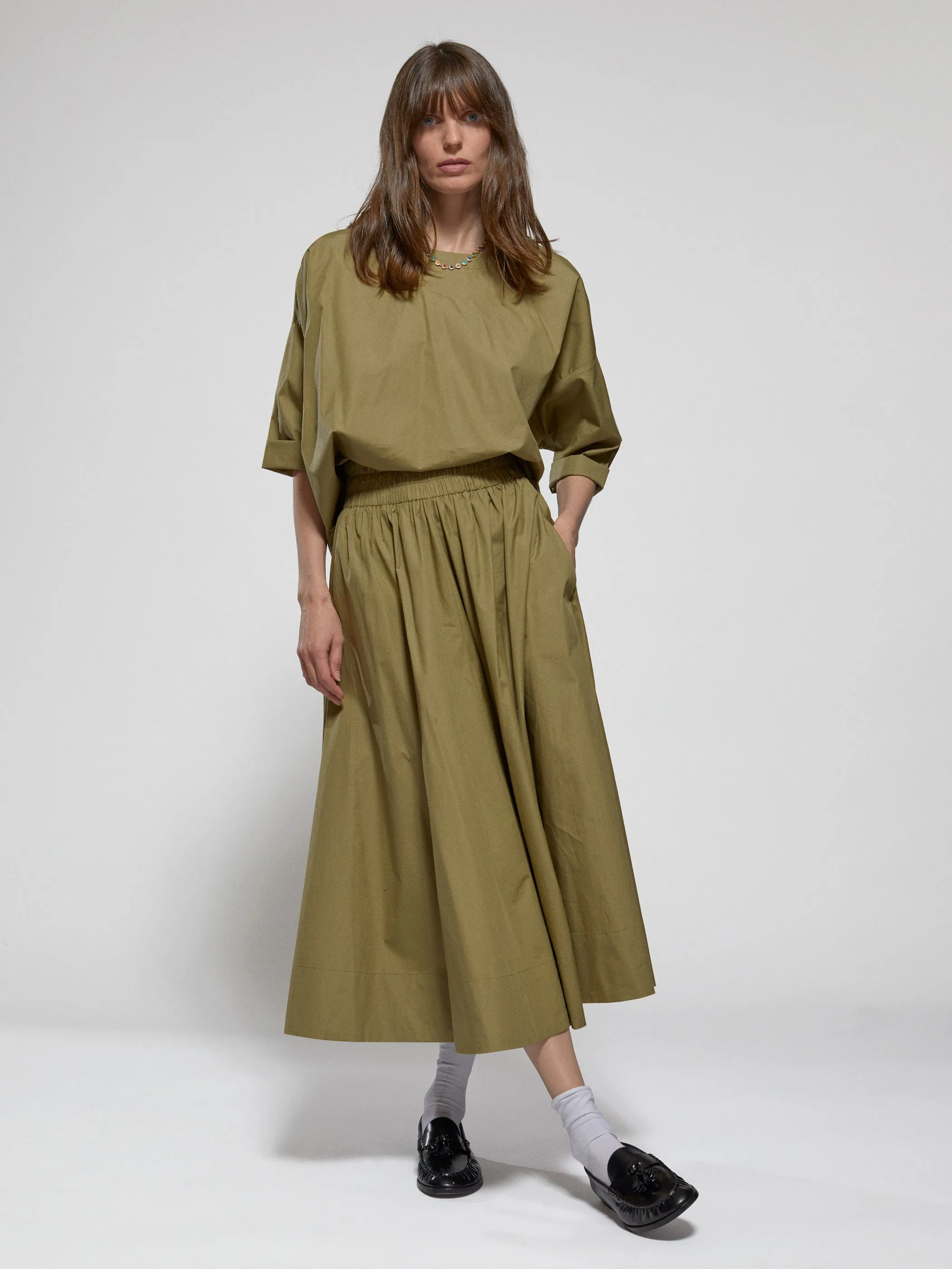 The Saria Top in Cotton Poplin