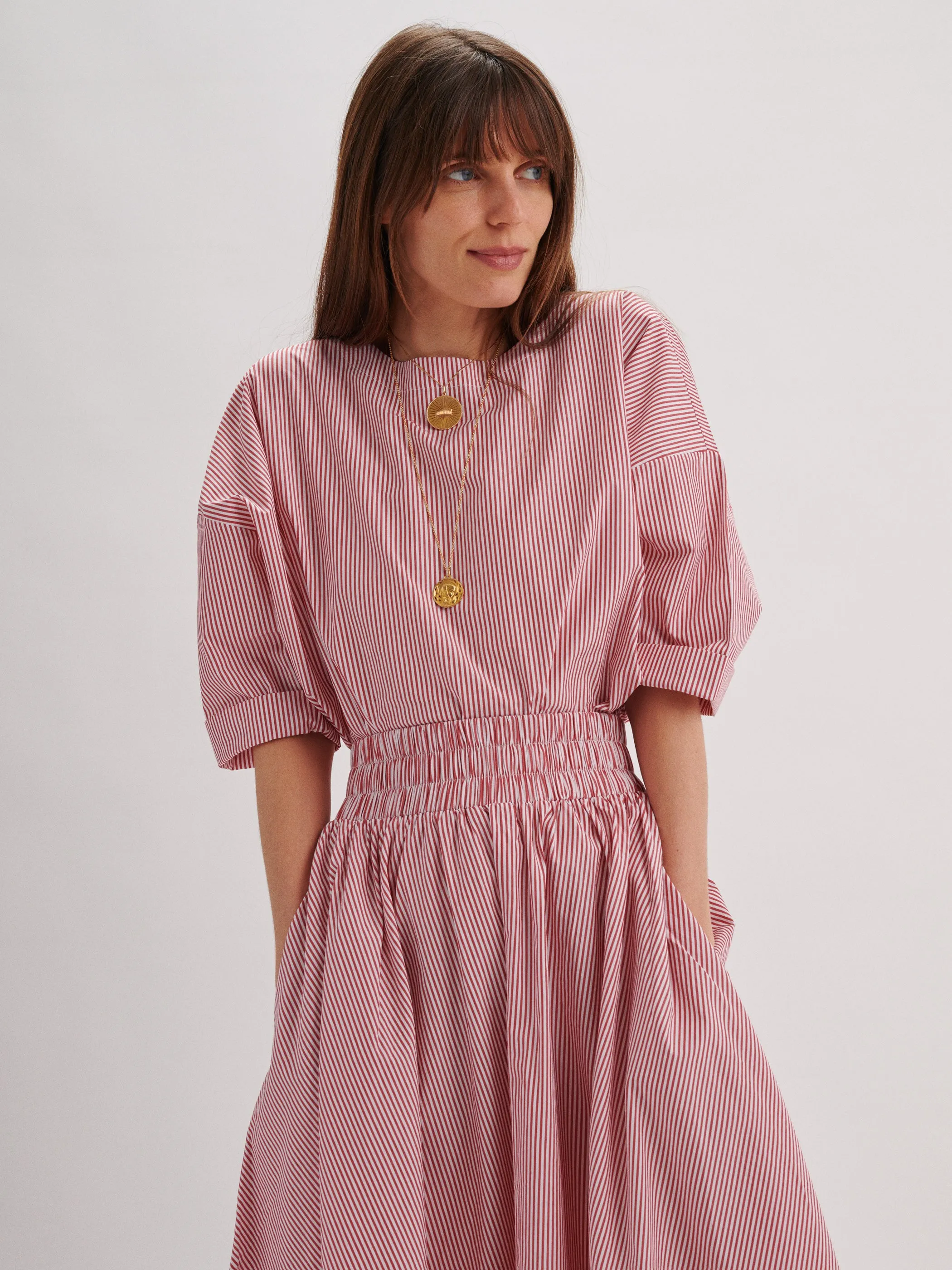 The Saria Top in Cotton Poplin