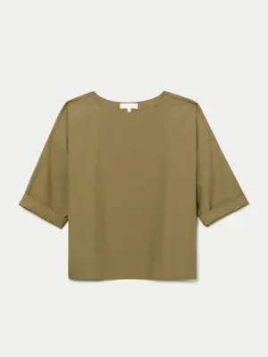 The Saria Top in Cotton Poplin