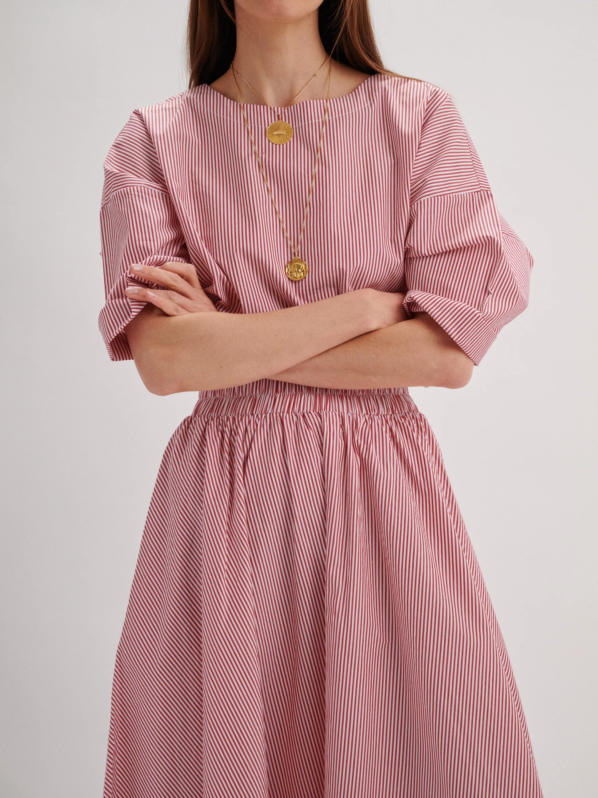 The Saria Top in Cotton Poplin