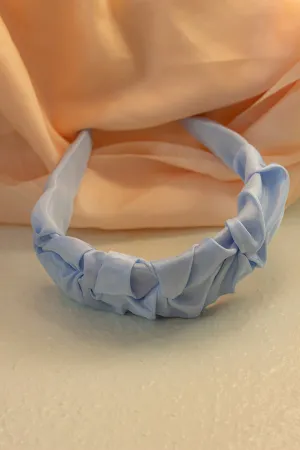 Thick Satin Pintuck Headband