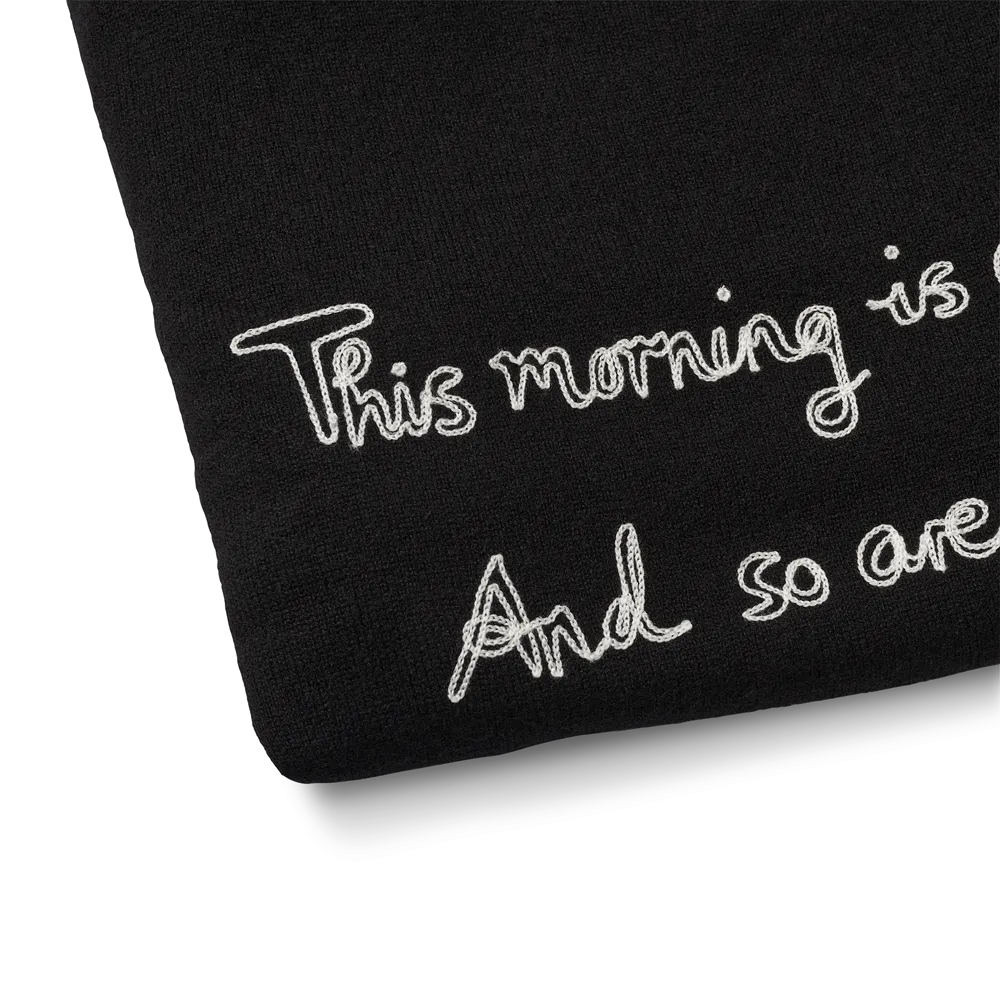 THIS MORNING IS AMAZING JUMPER (BLACK)
