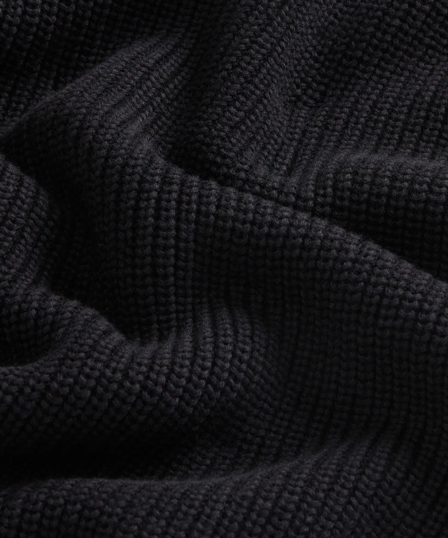 Todd Snyder x Woolrich Cotton Half-Zip Sweater in Black