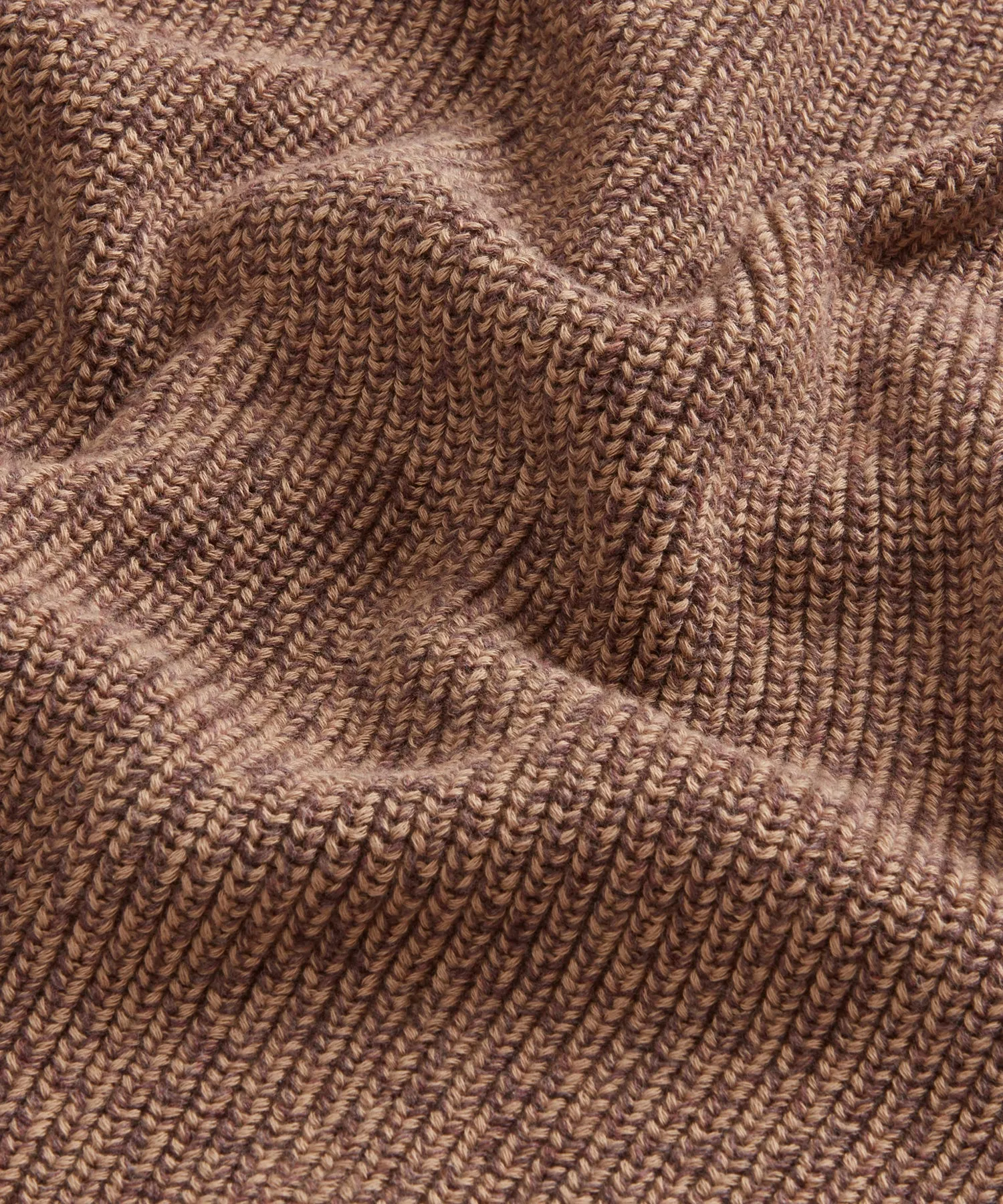 Todd Snyder x Woolrich Cotton Zip-Up Sweater in Brown