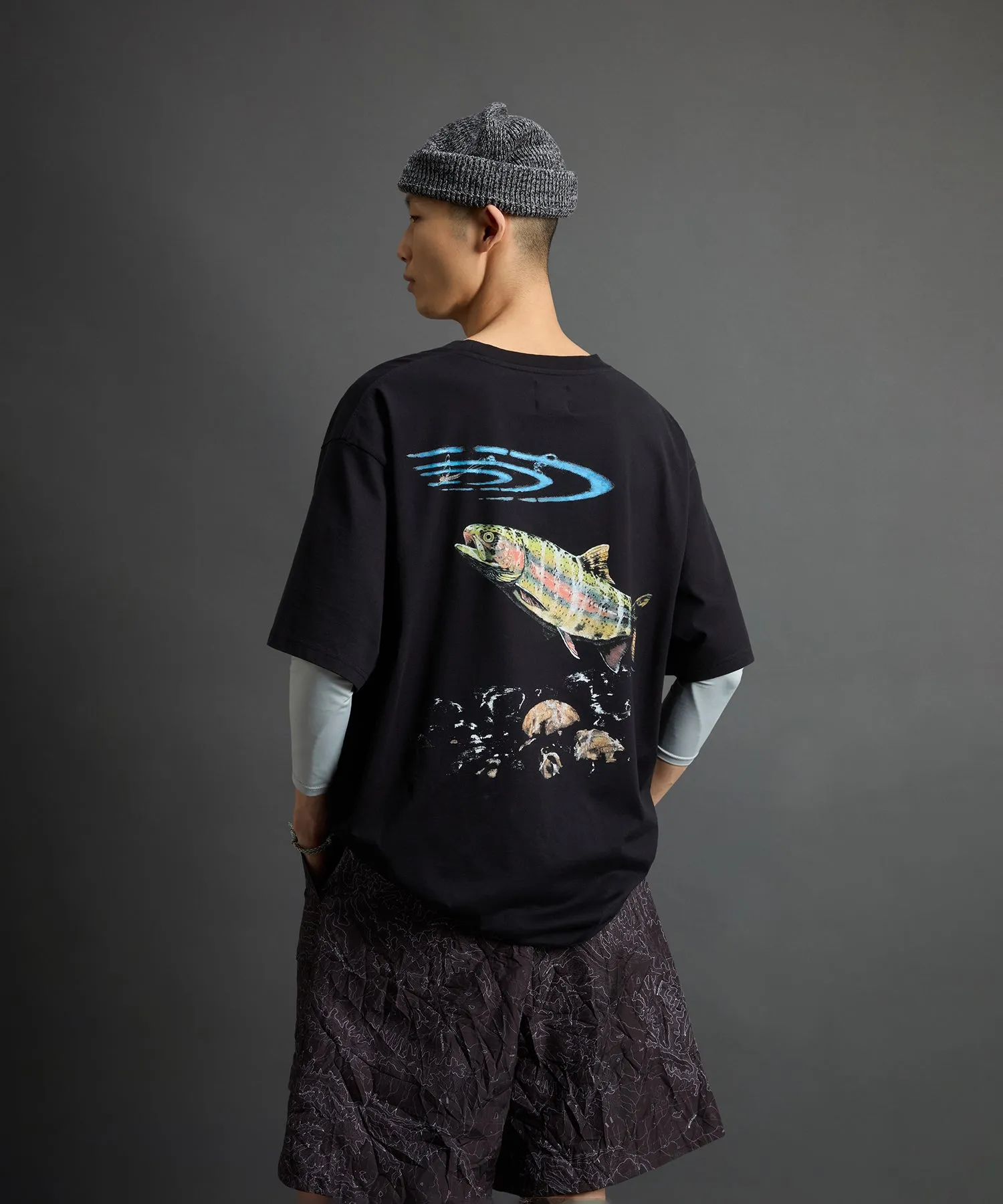 Todd Snyder X Woolrich Oversized Fish Tee
