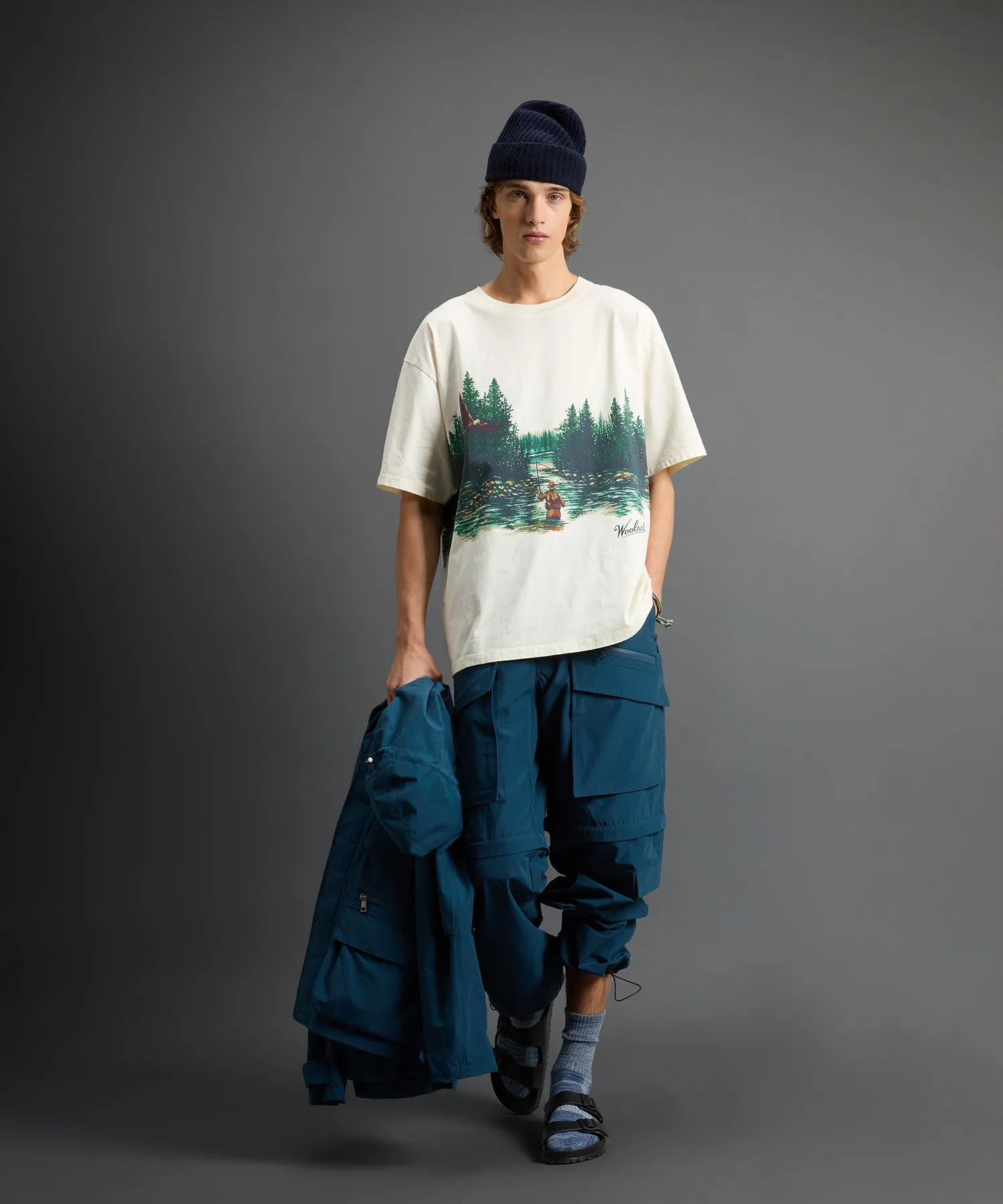 Todd Snyder x Woolrich Oversized Scenic Tee
