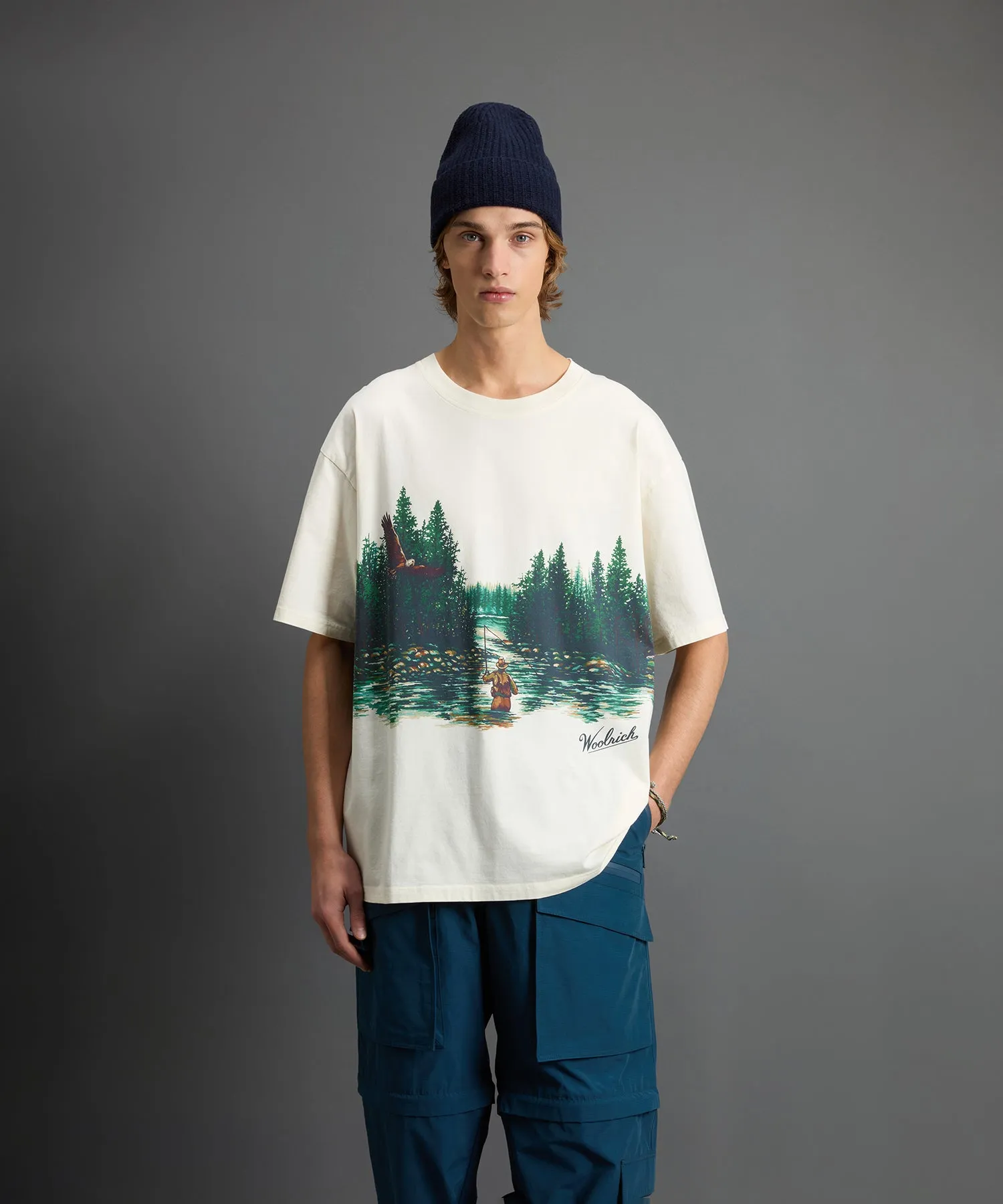 Todd Snyder x Woolrich Oversized Scenic Tee