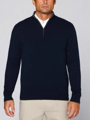 Tour Authentic 1/4 Zip Cashmere Windstopper