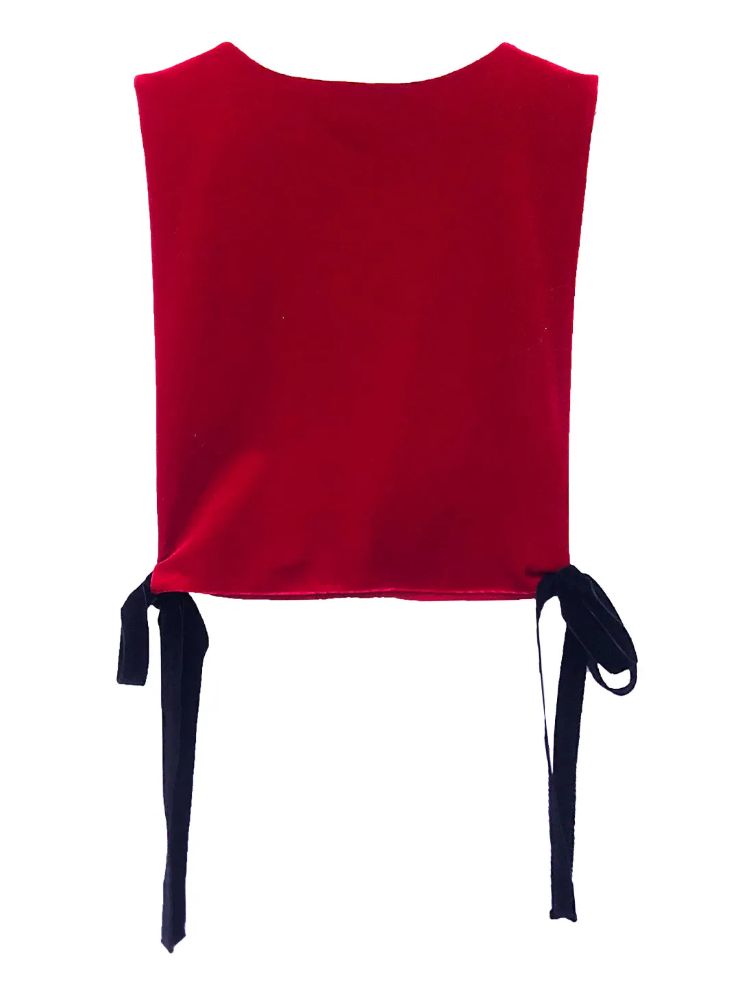 Unlogical Poem Vintage Style Velvet Smock