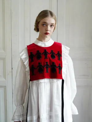 Unlogical Poem Vintage Style Velvet Smock