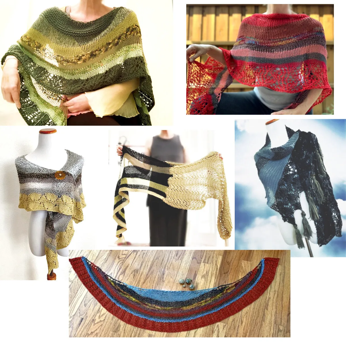 Use Your Stash 6 Shawl, e-book