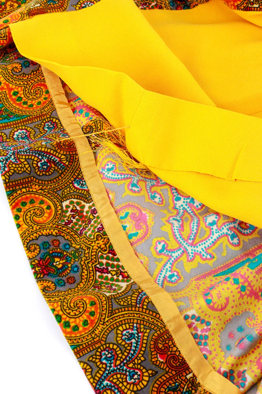 Velvet Mandala Paisley Coat