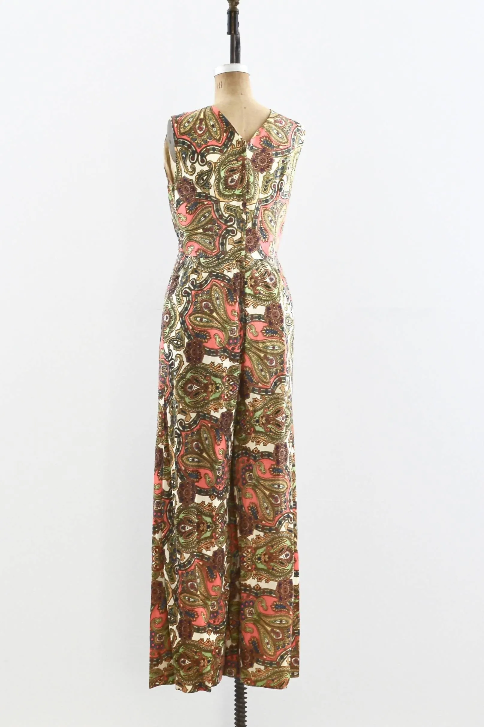 Vintage 1960's Jumpsuit /  M L