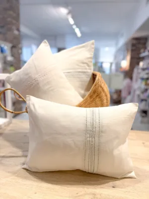 Vintage Linen Baby Pillow