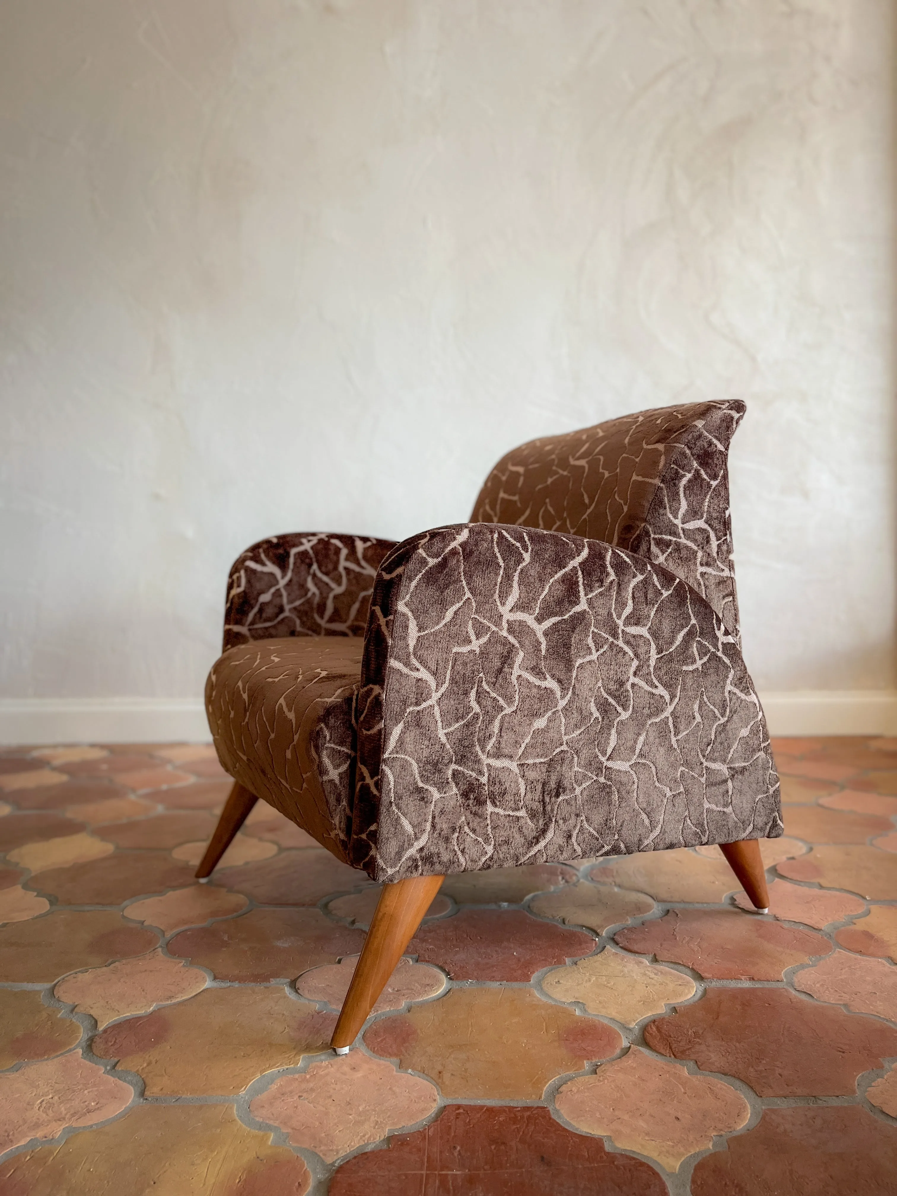 Vintage Velvet Chair