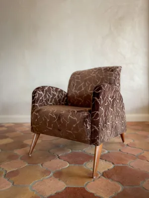 Vintage Velvet Chair