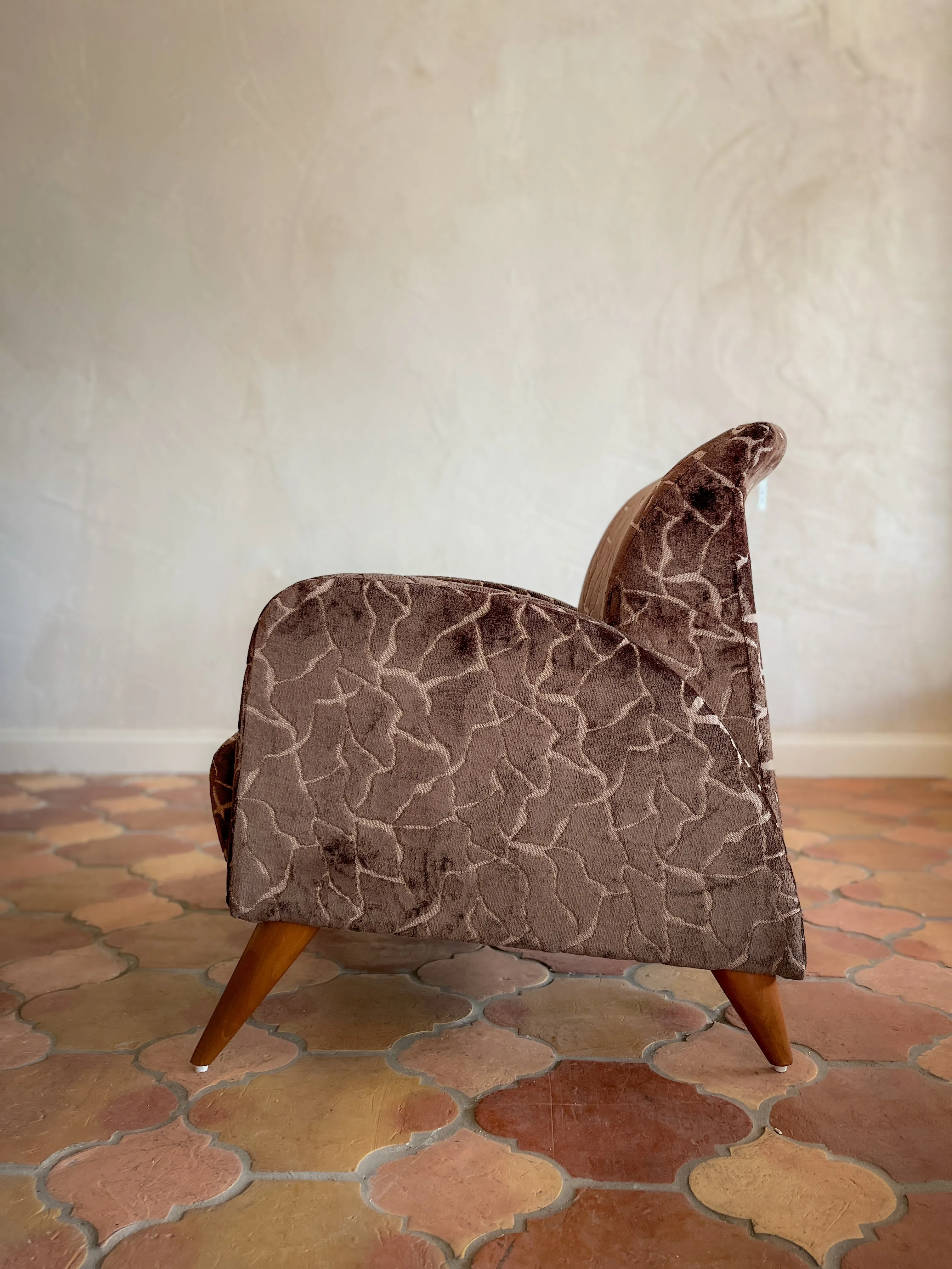 Vintage Velvet Chair