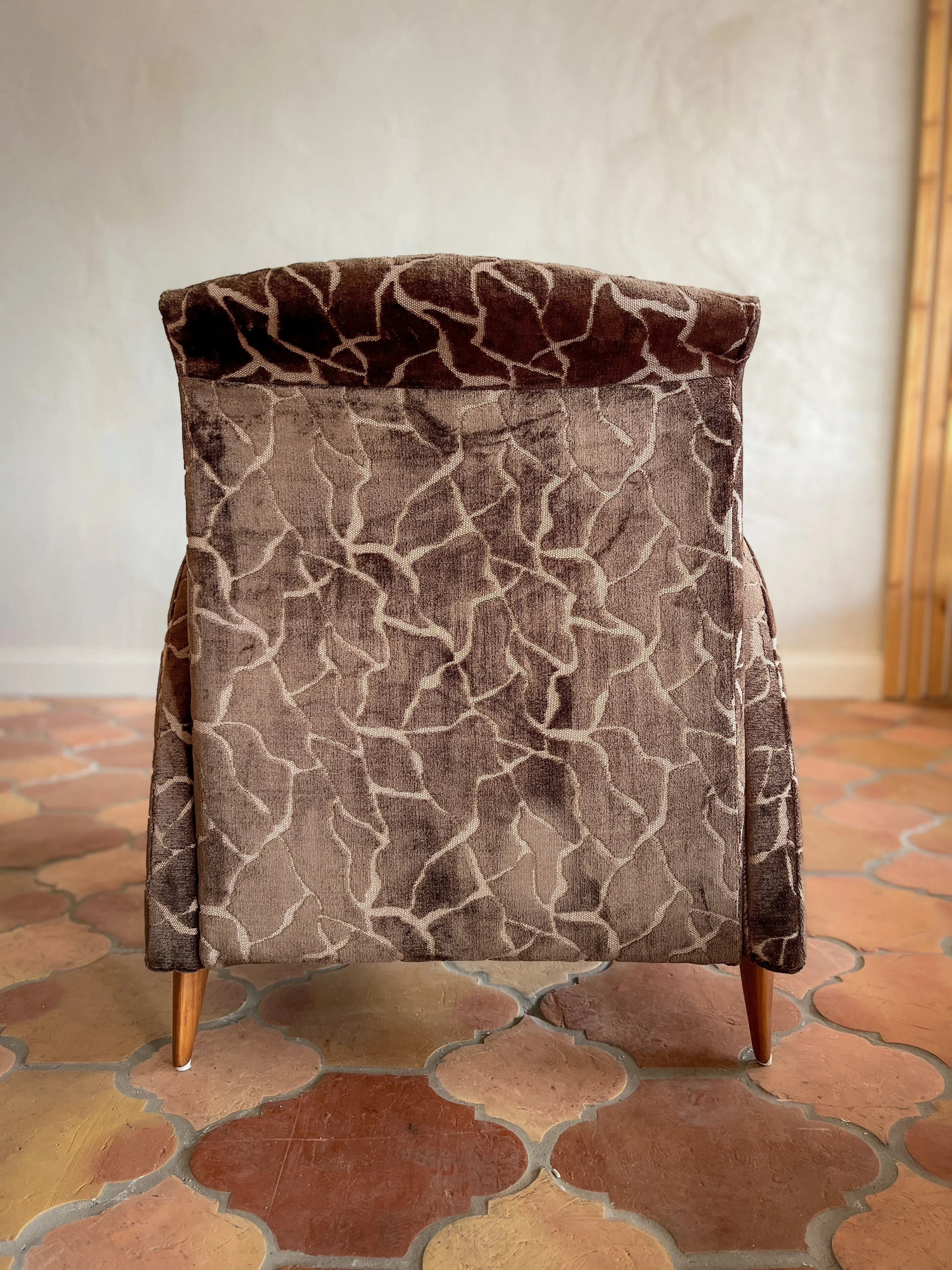 Vintage Velvet Chair