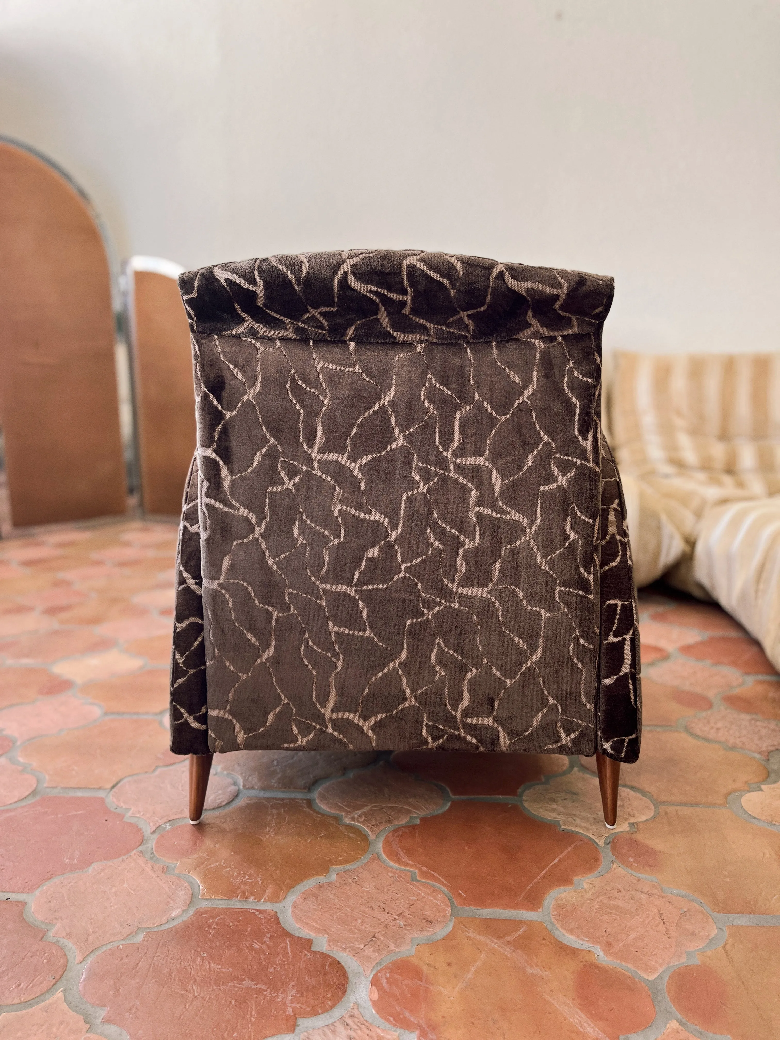Vintage Velvet Chair