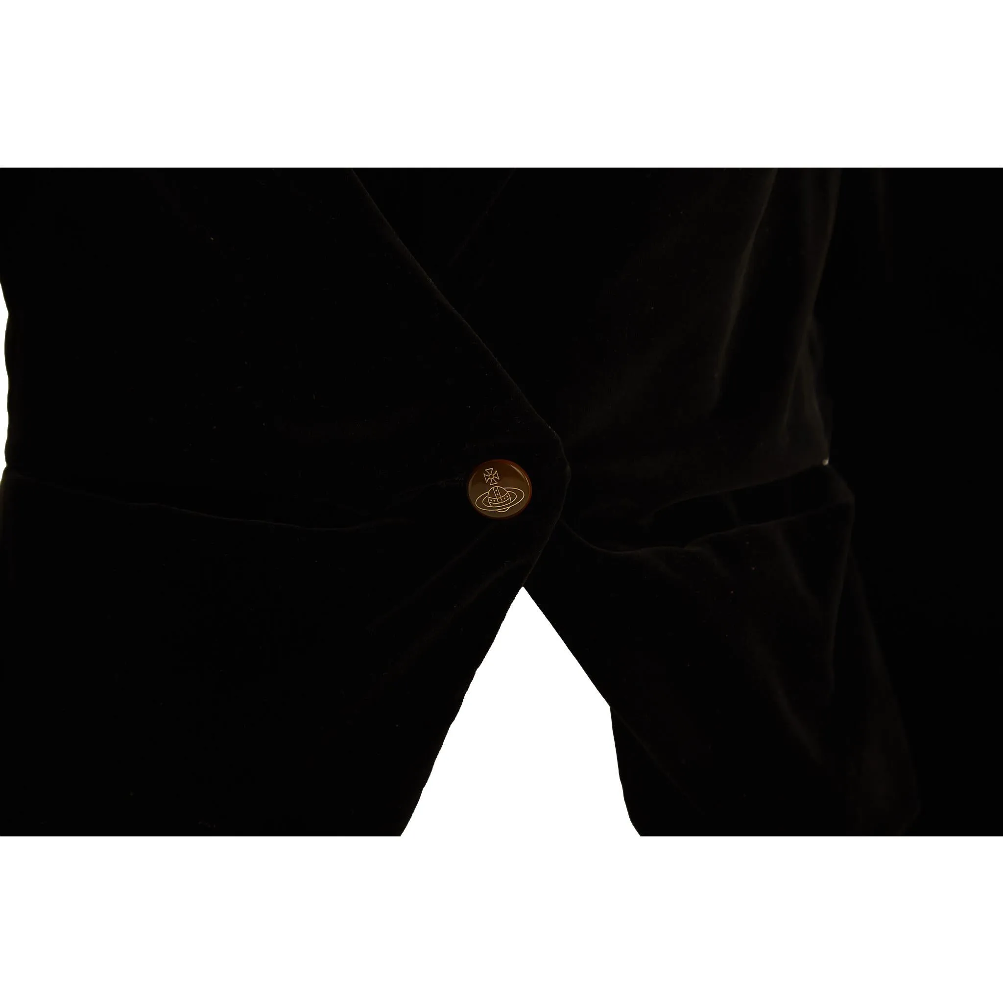 Vivienne Westwood Black Velvet Corset Jacket