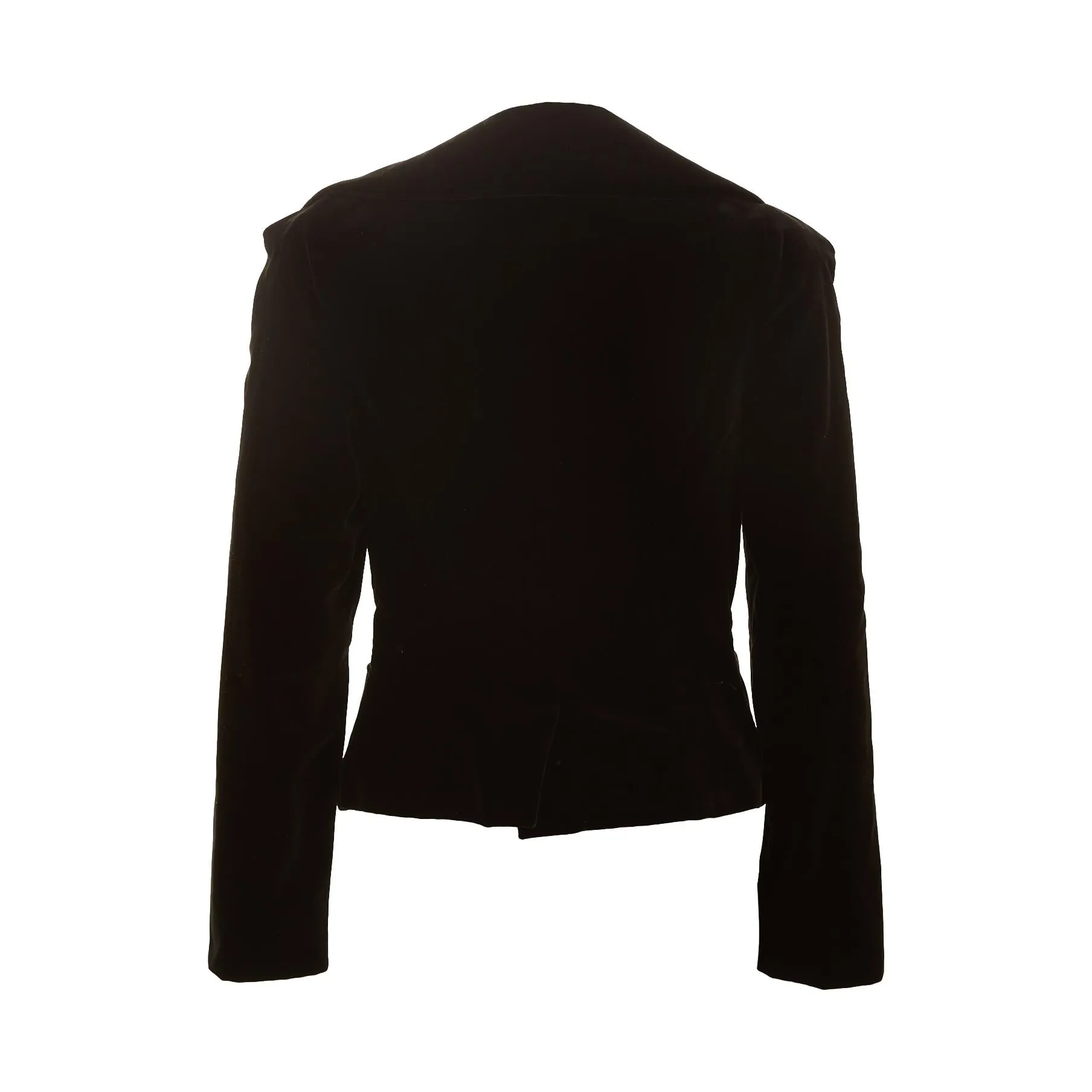 Vivienne Westwood Black Velvet Corset Jacket