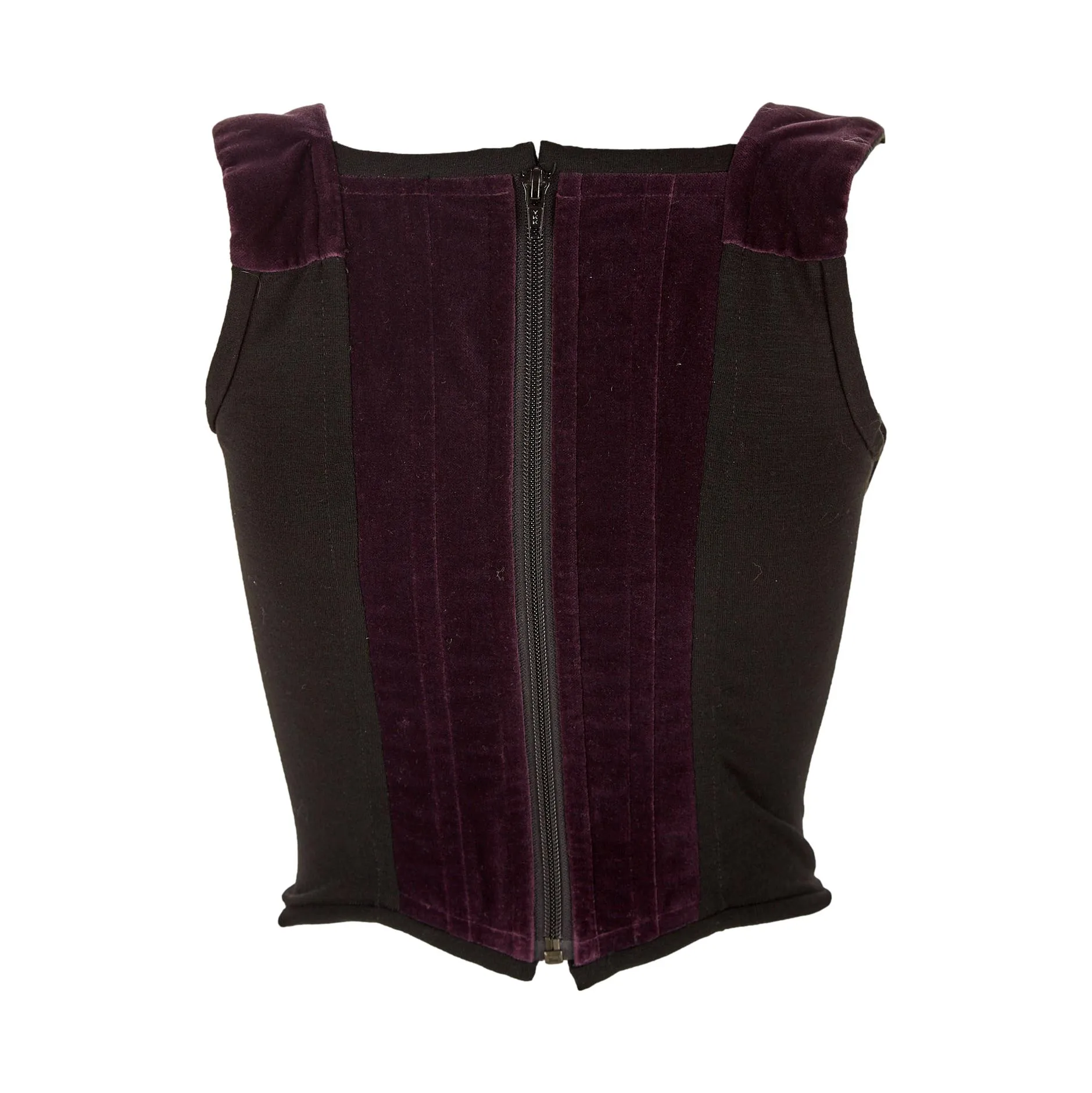Vivienne Westwood Purple Velvet Corset