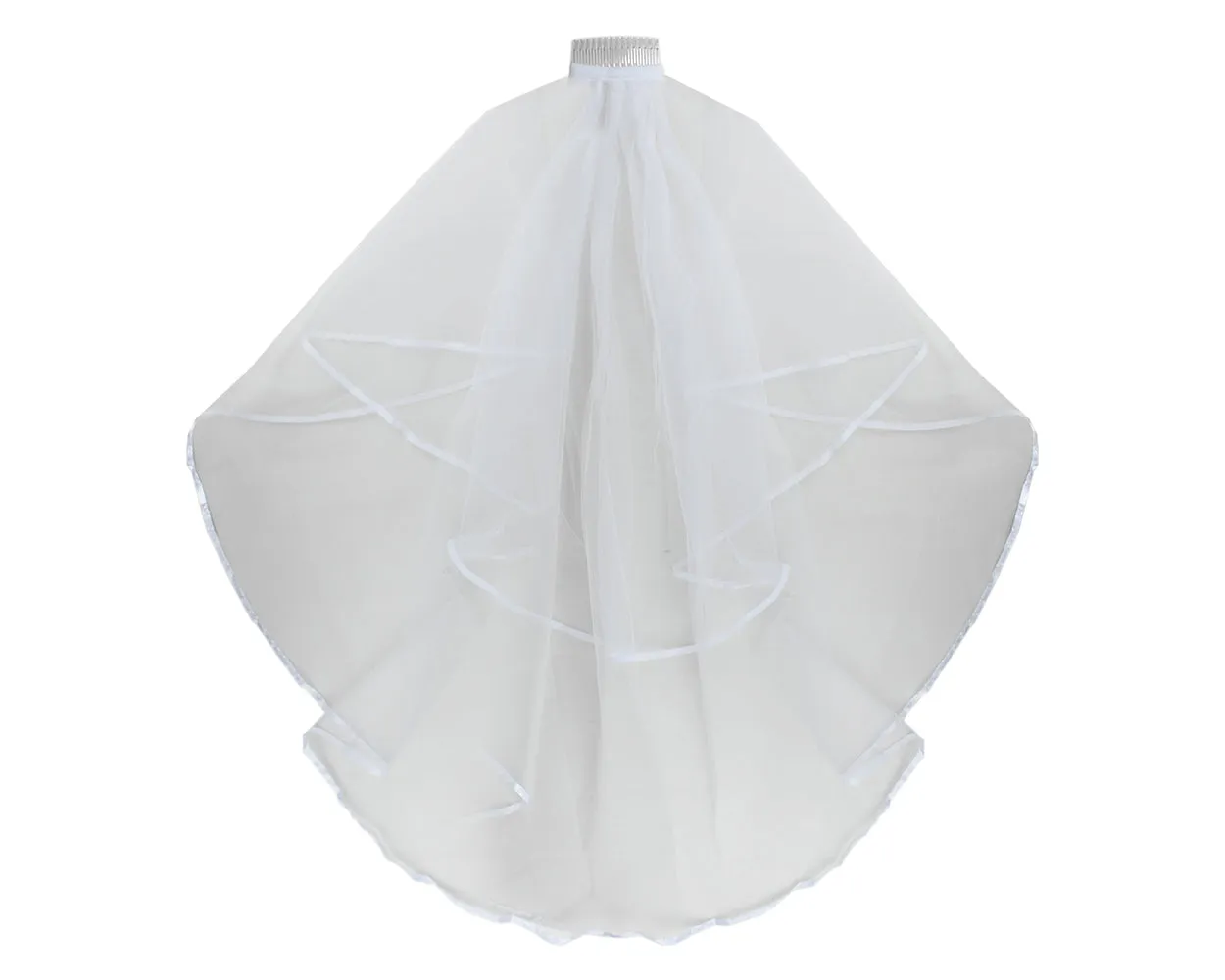 Wedding Veil for Women Simple Bridal Veil with Comb for Bridal Shower