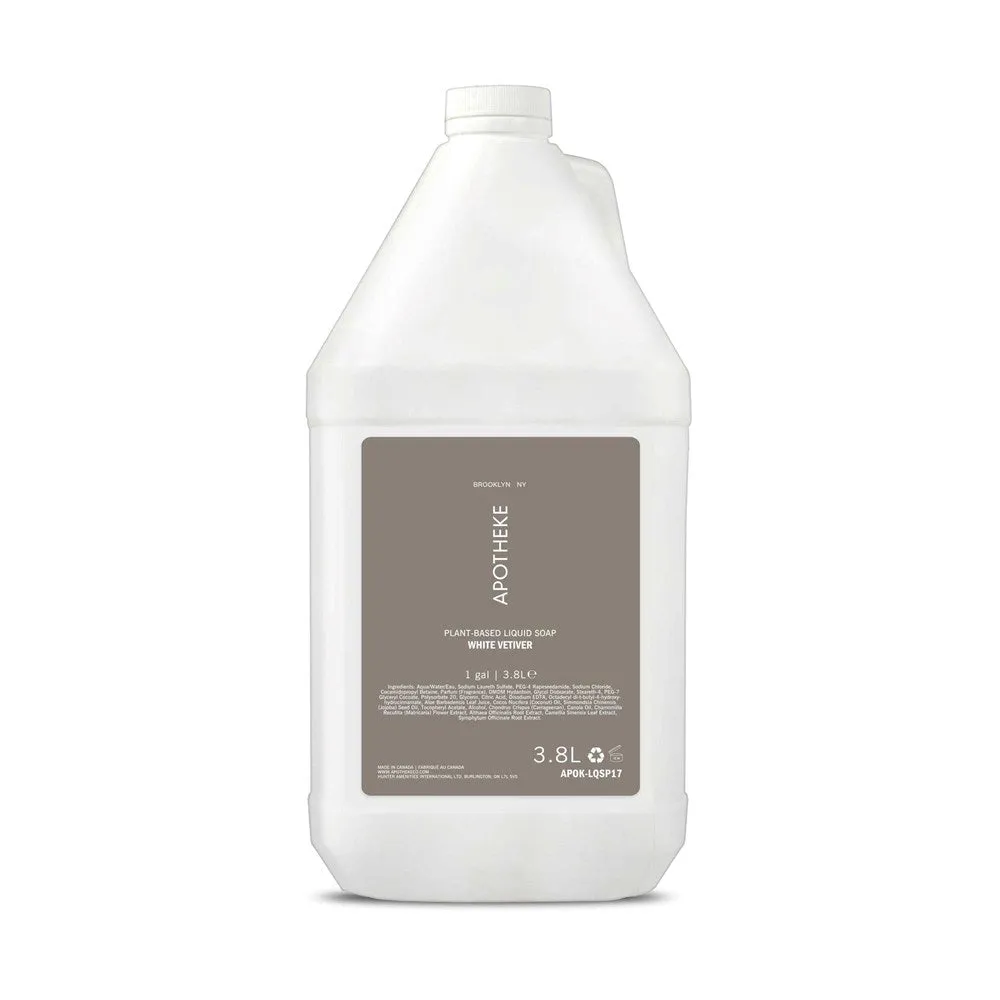 White Vetiver Liquid Soap Refill (Gallon)