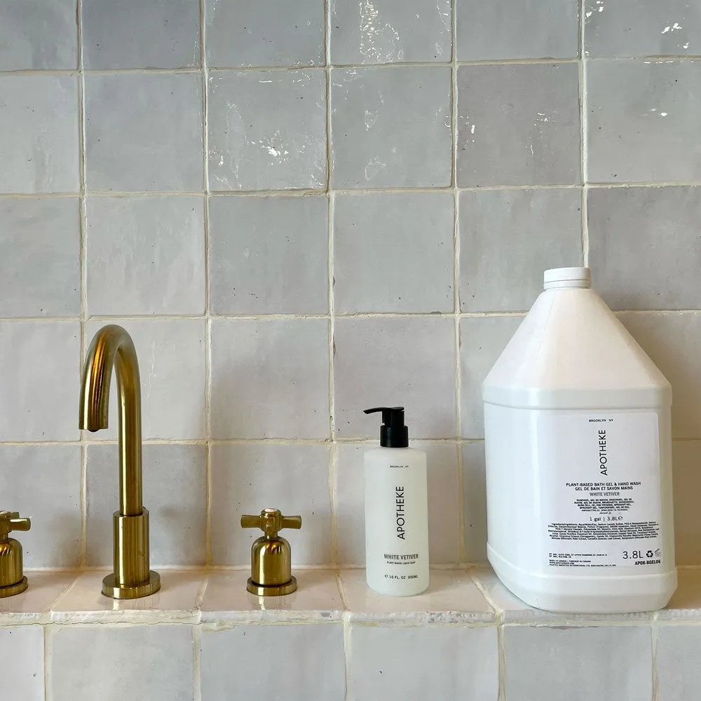 White Vetiver Liquid Soap Refill (Gallon)