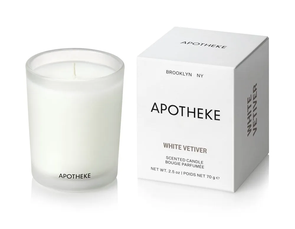White Vetiver Votive Candle