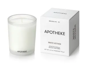 White Vetiver Votive Candle