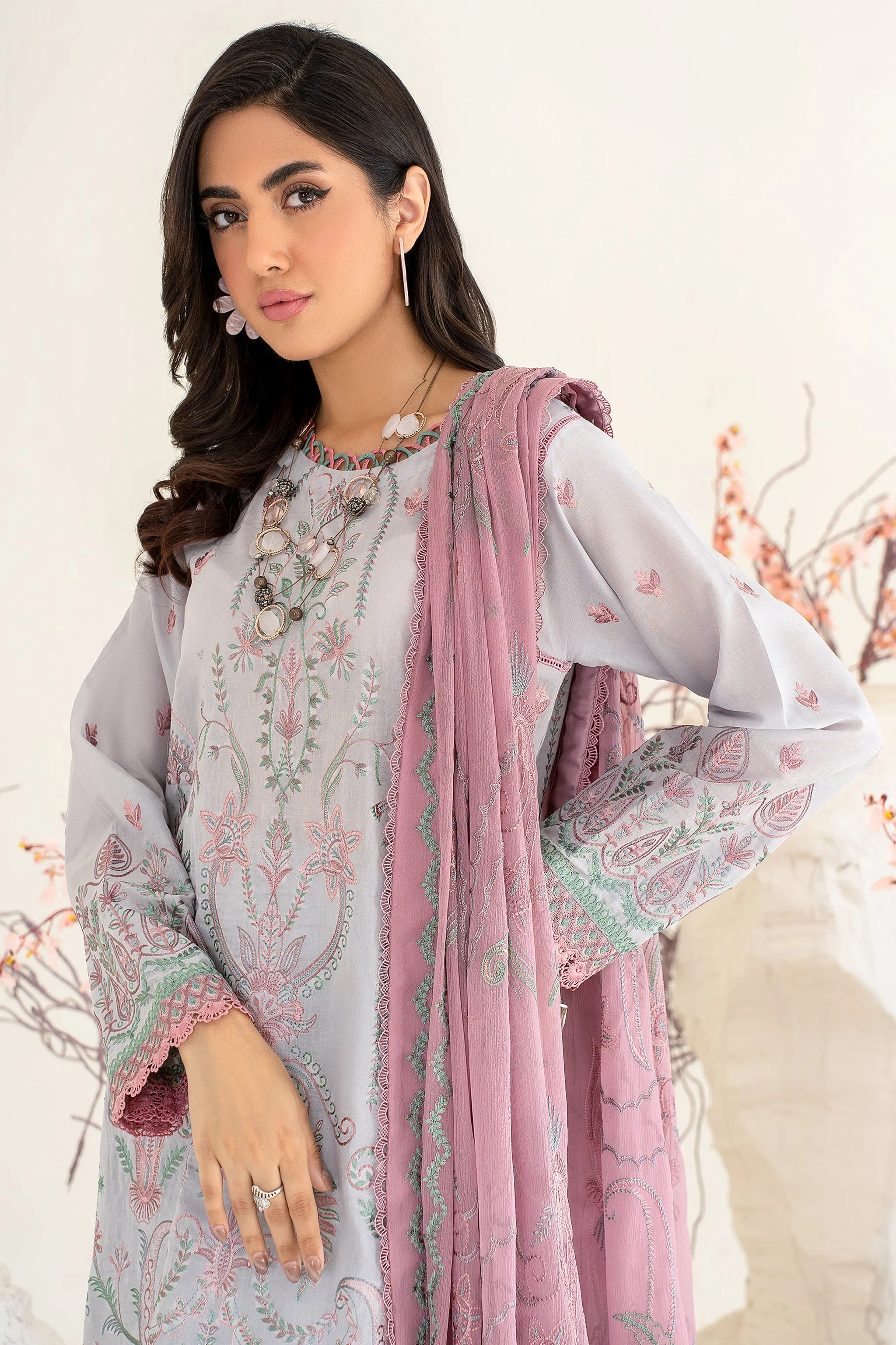 ZEL 04 Izel | Zarif Unstitched Lawn | Eid Ul Adha Collection23